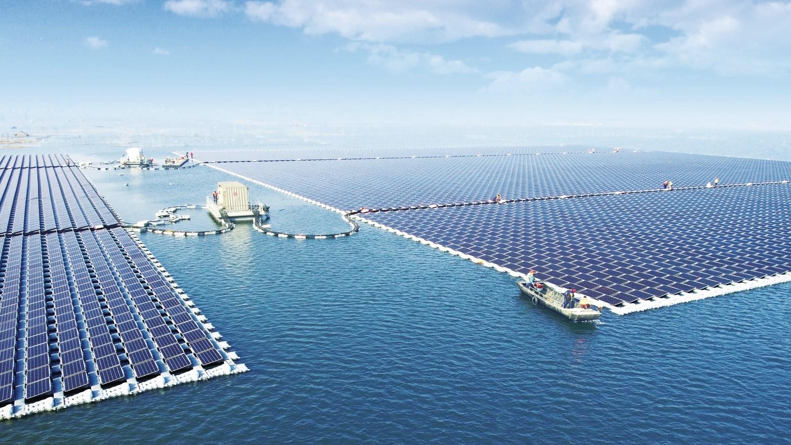 Could Floating Solar Farms Survive Out At Sea?
