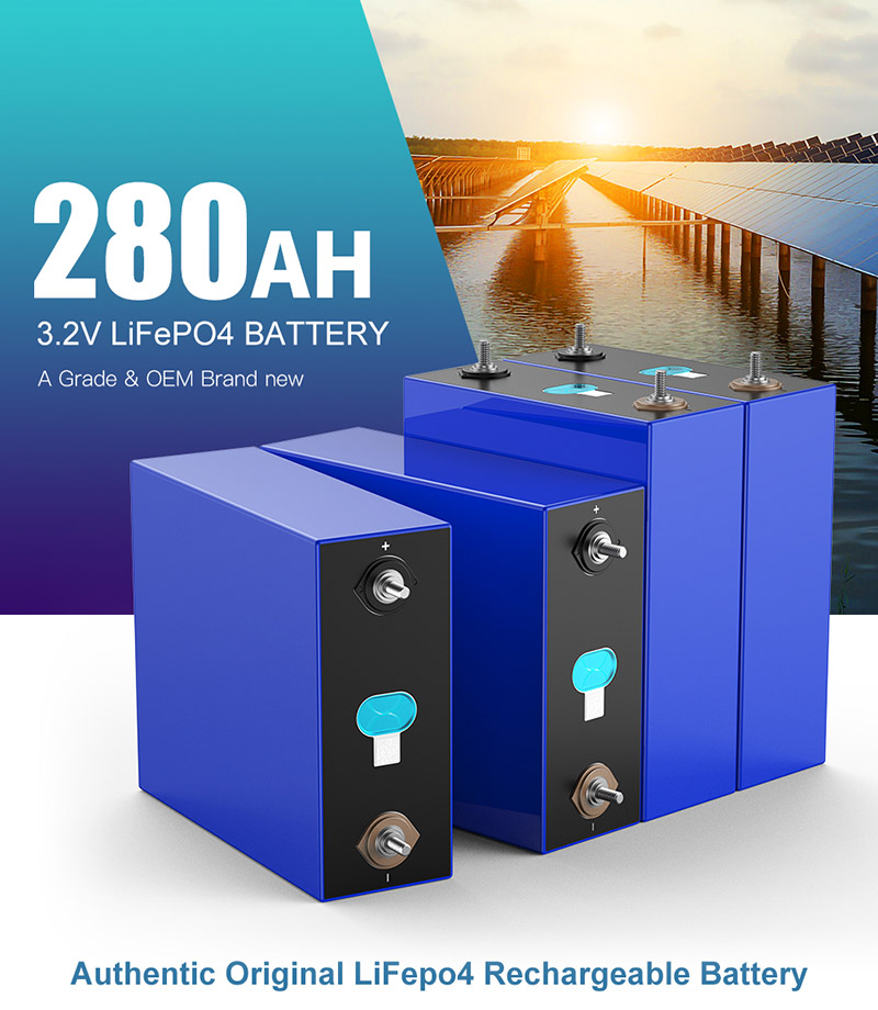 Basen 280Ah Lifepo4 CATL 3.2V High Capacity Lithium Ion Battery 6000 Times Cycles